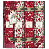 Baylis & Harding Mulberries, Mistletoe and Cranberries cleansing gel 30 ml + body lotion 30 ml + cleansing gel 30 ml + body lotion 30 ml, cosmetic set