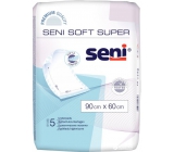 Seni Soft Super hygienic absorbent pads 4 drops, 90 x 60 cm 5 pieces