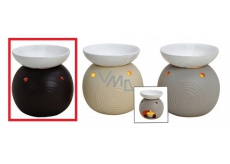 Bolsius Aromalampa ceramic Flask dark beige 105 x 115 mm
