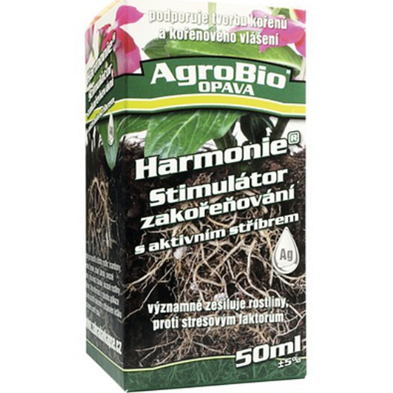 AgroBio Harmonie Rooting stimulator with active silver, strengthens plants and supports root formation 50 ml