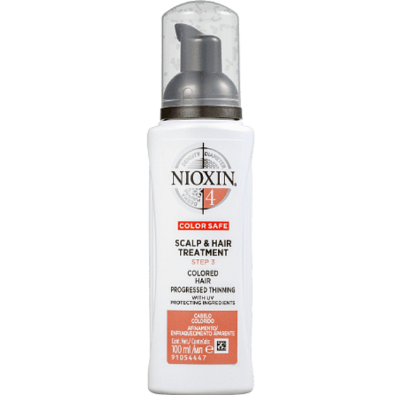 Nioxin System 4 Scalp & Hair Rinse-free care for highly thinning chemically treated fine hair 100 ml