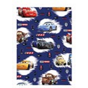 Ditipo Gift wrapping paper 70 x 200 cm Christmas Disney Cars dark blue