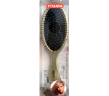 Titania Hair Brush Gold 22 cm