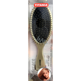 Titania Hair Brush Gold 22 cm