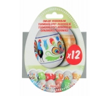 Thermal stickers Regional shrink foil for eggs 12 pieces