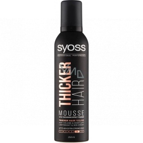 Syoss Thicker Hair extra strong fixation foam hardener 250 ml