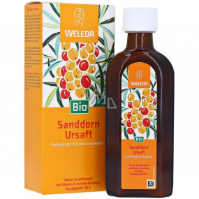 Weleda Organic Sea Buckthorn juice without sugar, supports the body's natural defences 250 ml