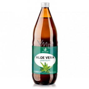 Allnature Aloe Vera Premium pure juice in premium quality helps detoxify the body, food supplement 1000 ml