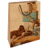 Nekupto Gift kraft bag 28 x 37 cm Christmas Gifts 603 WKHL