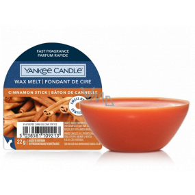 Yankee Candle Cinnamon Stick - Cinnamon stick fragrant wax for aroma lamp 22 g