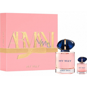 Giorgio Armani My Way perfumed water for women 50 ml + perfumed water 7 ml, gift set