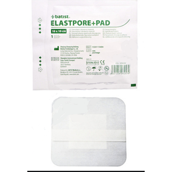 Lawn Elastpore + Pad patch self-adhesive sterile 10 x 10 cm 1 piece