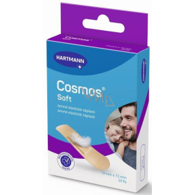 Cosmos Soft soft elastic patch 19 x 72 mm 20 pieces