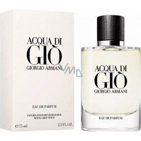 Giorgio Armani Acqua di Gio pour Homme parfémovaná voda plnitelný flakon 75 ml