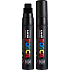 Posca Universal acrylic marker with extra wide, straight tip 15 mm Black PC-17K
