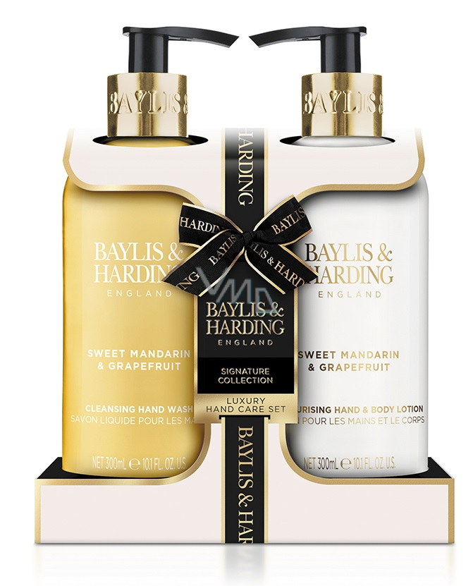 Baylis & Harding Mandarin & grapefruit liquid soap 300 ml + hand and body lotion 300 ml