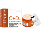 Lirene C+D Vitamin Energy deeply moisturizing and nourishing cream for all skin types 50 ml