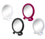 Donegal Cosmetic mirror round on leg 15 x 16,5 cm 1 piece different colours