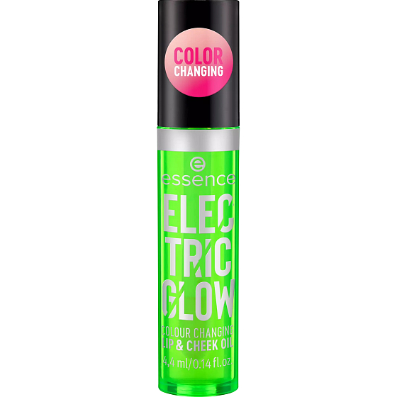 Essence Electric Glow Color Changing Lip and Cheek Oil 4.4 ml