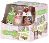 Emocio Dekor Christmas Collage scented candle glass 80 x 72 mm