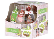 Emocio Dekor Christmas Collage scented candle glass 80 x 72 mm