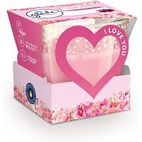 Glade scented candle I Love You, 112 g