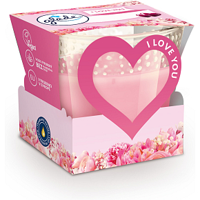 Glade scented candle I Love You, 112 g