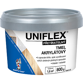 Uniflex Acrylic Sealant for Gypsum Board, Masonry and Wood, 800 g Uniflex Acrylic Sealant for Gypsum Board, Masonry and Wood, 800 g