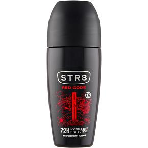 STR8 Fragrance Red Code antiperspirant roll on for men 50 ml