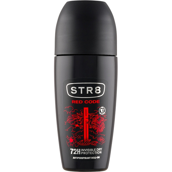 STR8 Fragrance Red Code antiperspirant roll on for men 50 ml