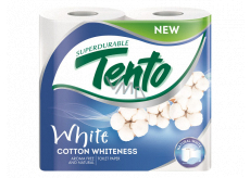 This Cotton Whiteness toilet paper white 2 ply 156 snatches 4 pieces