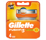 Gillette Fusion5 Power spare head 4 pieces, for men