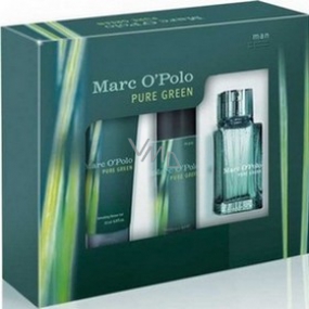 Marc O Polo Green eau de 30 ml + shower gel 50 ml + deodorant spray 50 ml, gift set for men - VMD parfumerie - drogerie