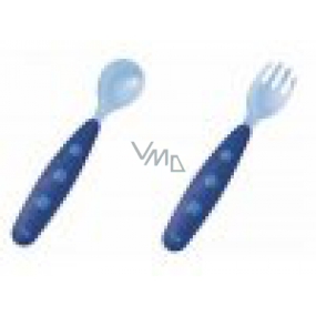 Nuk Cutlery mini spoon + fork from 8 months
