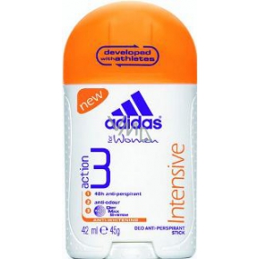 Adidas Action 3 Intensive antiperspirant deodorant stick for women 45 g