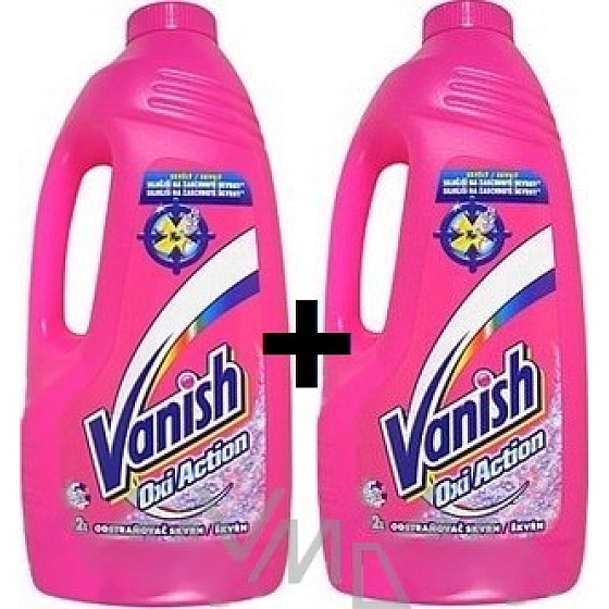 Vanish Oxi Action liquid stain remover 1 + 1 l