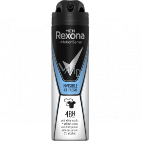 Rexona Men Invisible Ice Fresh antiperspirant deodorant spray for men 150 ml