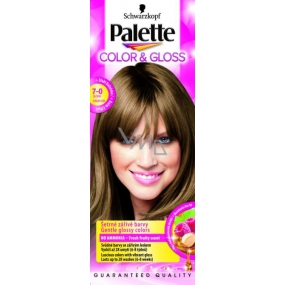 Schwarzkopf Palette Color & Gloss hair color 7 - 0 Ginger