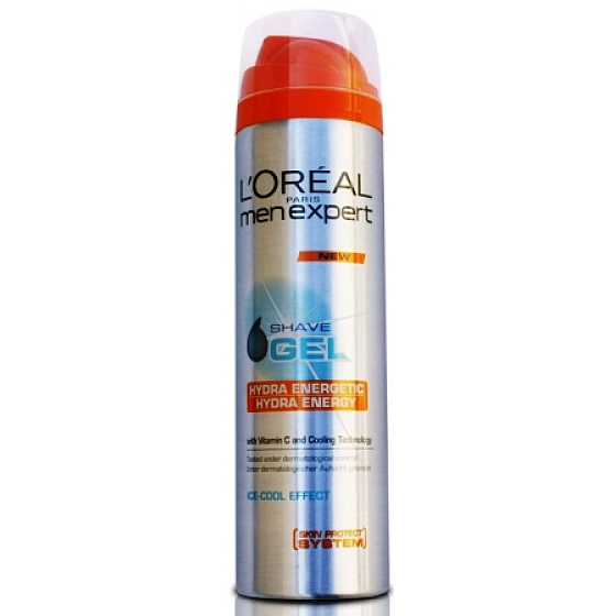 Loreal Paris Men Expert Hydra Energy shaving gel with ice refreshing effect 200 ml