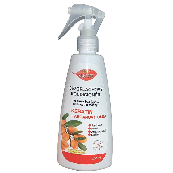 Bione Cosmetics Keratin & Argan Oil Leave-In Conditioner 260 ml
