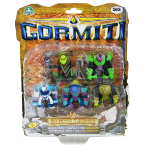 Gormiti Morphogenesis figurine 5 pieces in blister different types, recommended age 4+