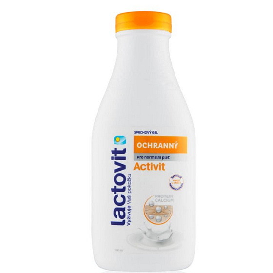 Lactovit Activit shower gel with active protection 500 ml