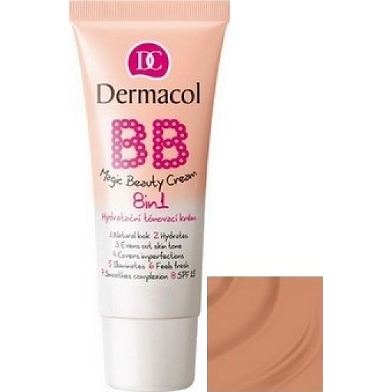 Dermacol Magic Beauty Cream Hydrating BB Cream 8-in-1 Shade Shell 30 ml