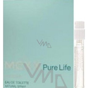 Mexx Pure Life Woman eau de toilette 1.2 ml with spray, vial