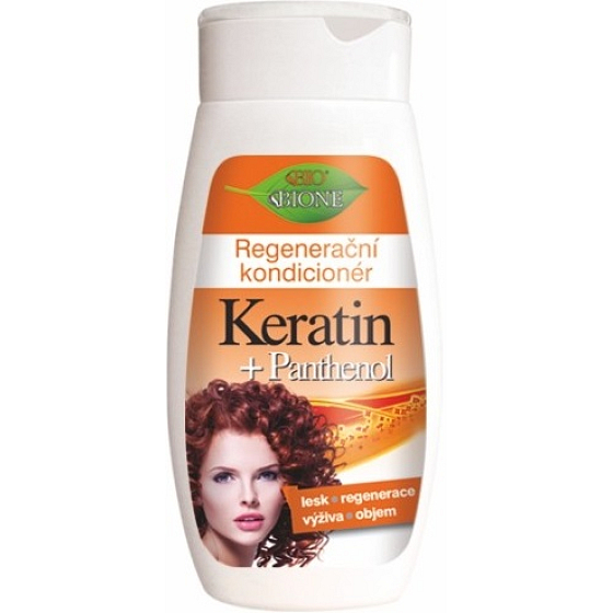 Bione Cosmetics Keratin & Panthenol Regenerating Conditioner for All Hair Types 250 ml