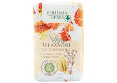Bohemia Gifts Honey and Goat's Milk relaxing gentle toilet soap 100 g