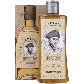 Bohemia Gifts Rum cosmetics shower gel in a box with rum aroma 250 ml