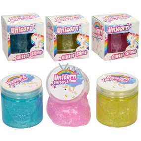 Johntoy Unicorn Unicorn glitter slime cup 1 piece, recommended age 3+