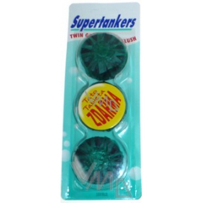 Supertankers Twin Green Toilet tablets for tank 2 + 1, 3 x 50 g green