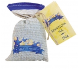 Bohemia Gifts Dead Sea Dead Sea, Seaweed and salt extract, bath salt in a linen bag 150 g